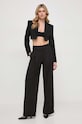 Patrizia Pepe spodnie 8P0576.A375 czarny AA00