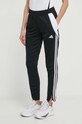 adidas Performance pantaloni de antrenament Tiro 24 tricotaj negru IJ7660