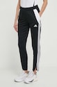 adidas Performance pantaloni de antrenament Tiro 24 tricotaj negru IJ7660