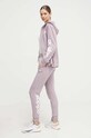adidas pantaloni de trening din bumbac IS2105 roz SS24