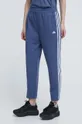 niebieski adidas Performance spodnie treningowe Training Essentials Damski