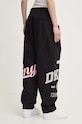 Odzież Dkny spodnie bawełniane HEART OF NY D2B4A101 czarny