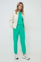 Karl Lagerfeld spodnie dresowe zielony