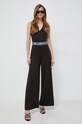 Overal Karl Lagerfeld s elastanem černá 240W1356
