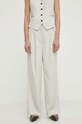 Брюки Bruuns Bazaar PinBBMadelie pants BBW3832 серый SS24