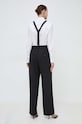 Oblečení Kalhoty Custommade Pien 999825531 černá