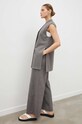 Lovechild pantaloni 5184192 gri SS24