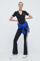 adidas Originals melegítőnadrág Flared Leggings IN1100 fekete SS24