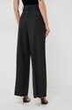 Îmbrăcăminte Ivy Oak pantaloni din lână IO115169 negru