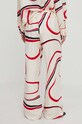 Одяг Штани з домішкою льону Tommy Hilfiger WW0WW41587 барвистий