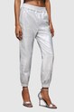 AllSaints pantaloni de bumbac Yara WE049Z argintiu SS24