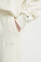 Tommy Hilfiger pantaloni de trening din bumbac bej WW0WW41573