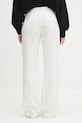 Одежда Льняные брюки Samsoe Samsoe HOYS F23900002 белый
