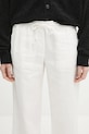 Льняные брюки Samsoe Samsoe HOYS белый F23900002