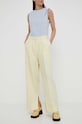 Herskind pantaloni panza galben 5119519