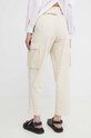 Oblečení Bavlněné kalhoty Twinset 241TT2052 béžová