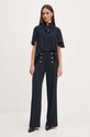 Штани Lauren Ralph Lauren 200807573 темно-синій SS25