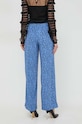Odzież Marella spodnie 2413131121200 niebieski