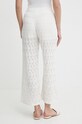 Pepe Jeans pantaloni din amestec de in GOLDIE PANTS PL211749 bej SS24