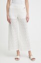 Îmbrăcăminte Pepe Jeans pantaloni din amestec de in GOLDIE PANTS PL211749 bej