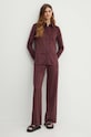 MAX&Co. pantaloni 2416781012200 burgundia SS24