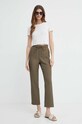 Liu Jo pantaloni panza verde MA4353.T3406