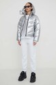 MSGM pantaloni de trening din bumbac 2000MDP500.200000 alb AA00