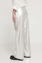 Παντελόνι HUGO 50516528 ασημί SS24