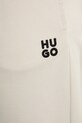 Хлопковые спортивные штаны HUGO бежевый 50522417