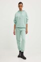 HUGO pantaloni de trening din bumbac 50522417 verde AA00