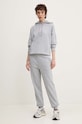 Bavlněné tepláky HUGO 50522417 šedá AA00