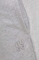 Bavlněné tepláky HUGO šedá 50522417