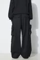 Y-3 wool blend trousers Refined Woven Cargo Main: 70% Recycled polyester, 30% Wool Pocket lining: 100% Cotton