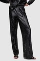 AllSaints pantaloni Charli W001TZ negru SS24