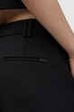 AllSaints pantaloni din lana Atlas negru WT061Z