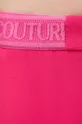 rózsaszín Versace Jeans Couture nadrág