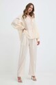 Штани Pinko 103577.A1TX бежевий SS24