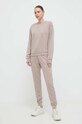 Armani Exchange pantaloni de trening 8NYP97.YJ1GZ bej SS24