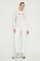 Спортивні штани Armani Exchange 3DYP76.YJFFZ бежевий SS24