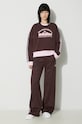Спортен панталон adidas Originals Beckenbauer IR6093 кафяв AW25