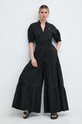 Twinset spodnie 241TT2067 czarny SS24
