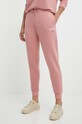 Tommy Hilfiger spodnie lounge z elastanem różowy UW0UW04522