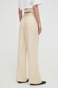 Oblačila Lanene hlače Weekend Max Mara 2415131022600 bež
