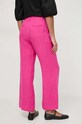 Oblačila Lanene hlače Weekend Max Mara 2415131022600 roza