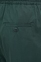 Weekend Max Mara pantaloni de bumbac verde 2415131142600