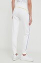 Odzież United Colors of Benetton spodnie dresowe bawełniane 3J68DF010 biały
