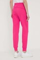 Odzież United Colors of Benetton spodnie dresowe bawełniane 3J68DF010 różowy