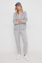 United Colors of Benetton spodnie dresowe bawełniane 3J68DF010 szary SS24