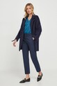 Брюки United Colors of Benetton 4GD7DF007 тёмно-синий SS24