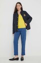 United Colors of Benetton pantaloni 4GD7DF007 albastru SS24